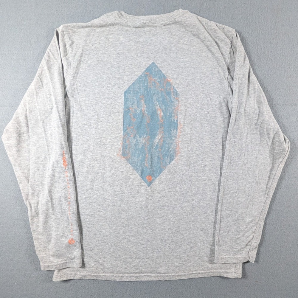 Mountain Hardwear Long Sleeve Shirt Mens Size Large Graphic Outdoor Tee